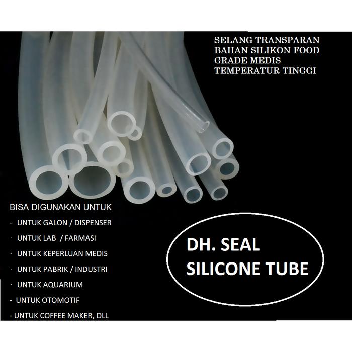 Thumbnail 2 (2meter) Selang silikon 4mm x 8mm Selang silicone food grade tahan panas silicone tube