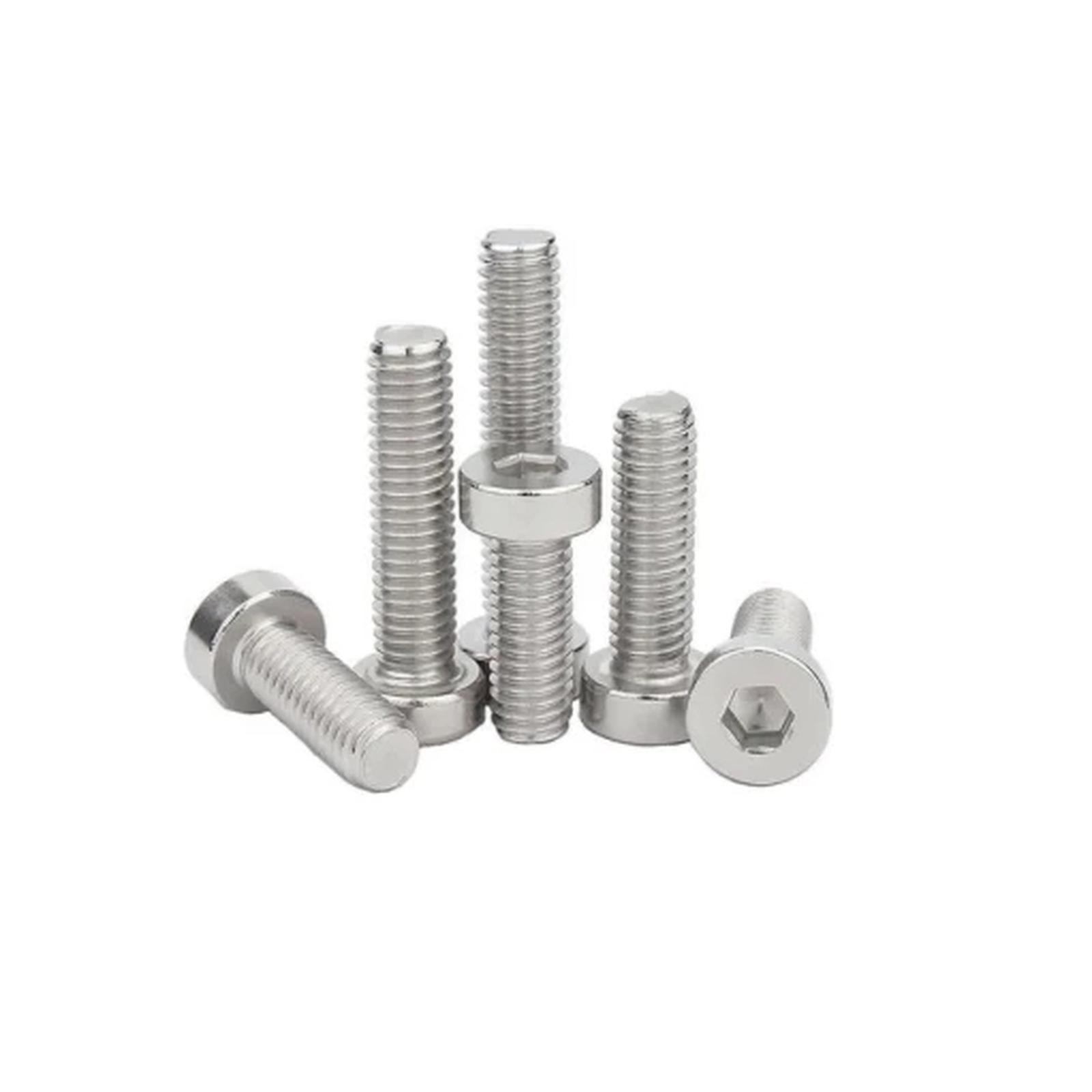 (1pcs) SS304 Baut Thin M6x30
