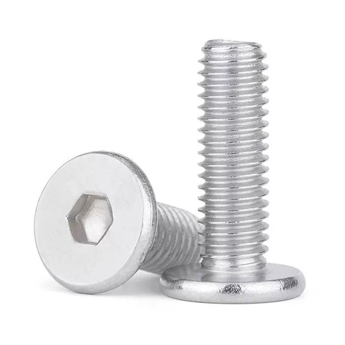 (1pcs) SS304 Baut Ultra Thin M3X6