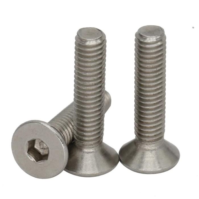 (1pcs) SS304 Baut Verseng L M6x50