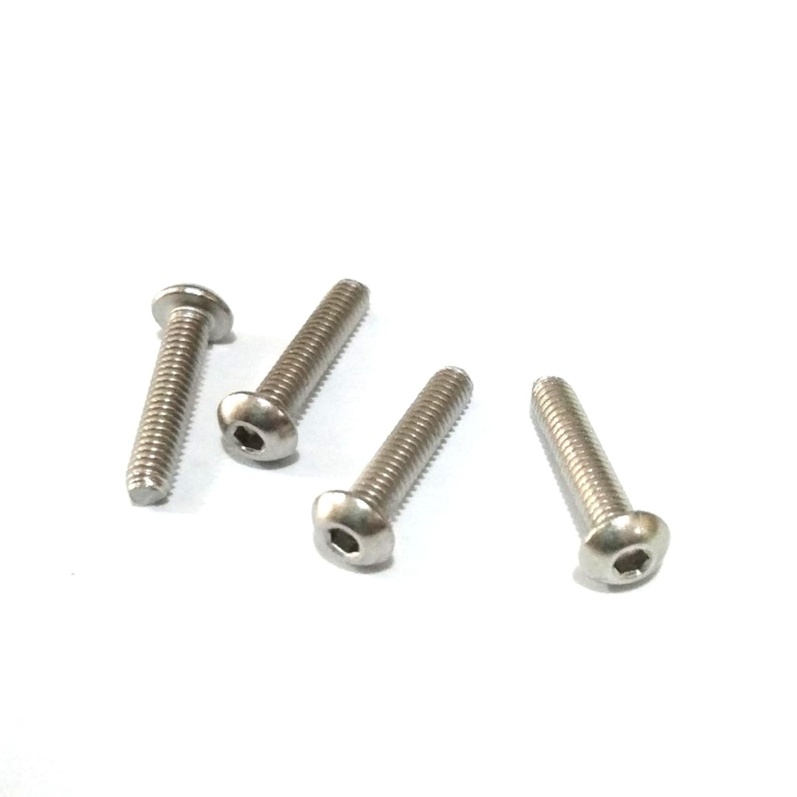 (1pcs) SS304 Baut Button L M10x30