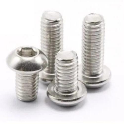(1pcs) SS304 Baut Button L M8x10