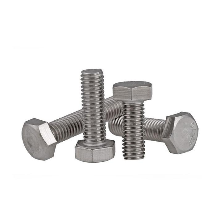 (1pcs) SS304 Baut Hex Bolt M6x100