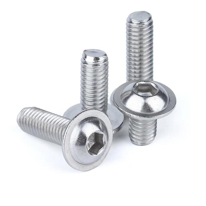 (1pcs) SS304 Baut Button Washer M3x8