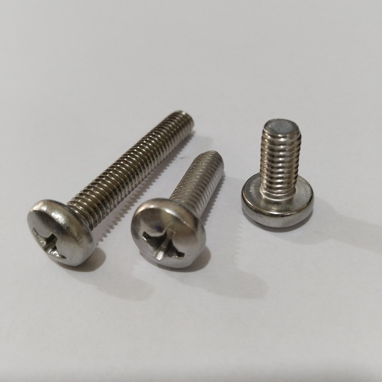 (1pcs) SS304 Baut Pan Philips M8x14