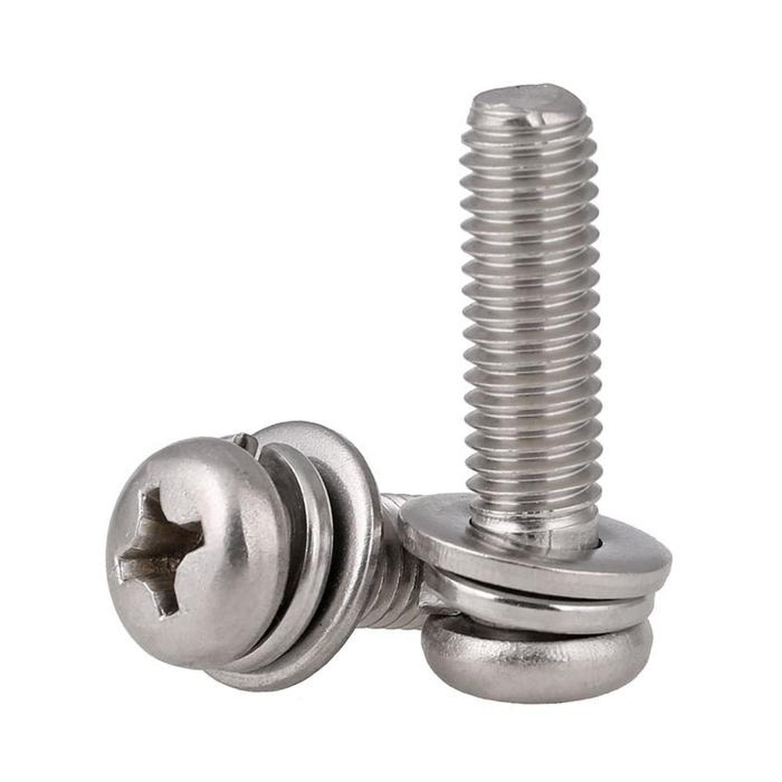 (1pcs) SS304 Baut JP Kombinasi M3x30