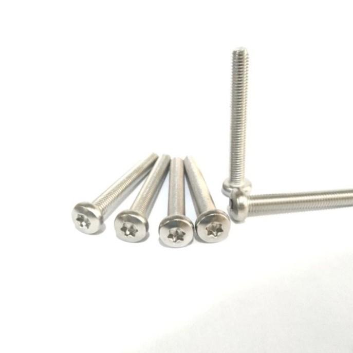 (1pcs) SS304 Baut Button Torq W/O M4x20
