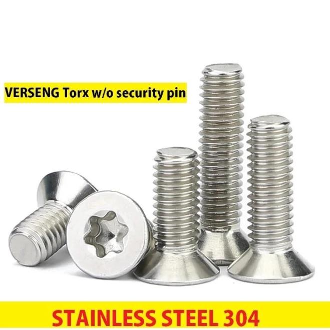 (1pcs) SS304 Baut Verseng Torq w/o M4x50