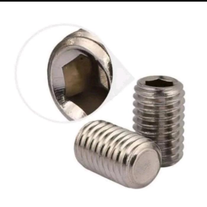 (1pcs) SS304 Baut Tanam Tumpul M5x5