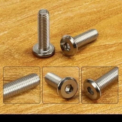 (1pcs) Stainless Steel 304 Baut Furniture M6x10