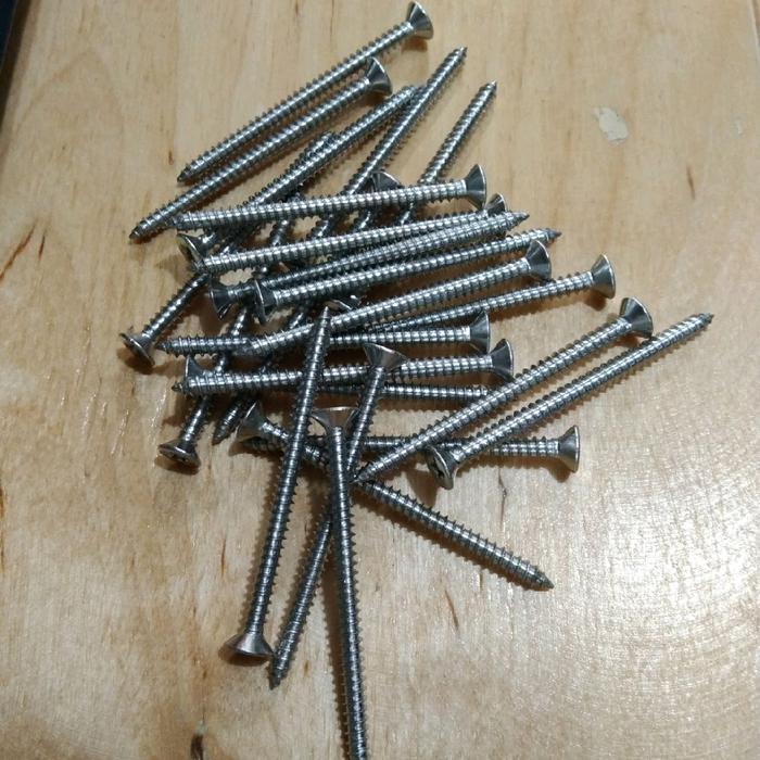 (1pcs) Stainless Steel 304 Sekrup FH Tapping Screw ST3.9x13