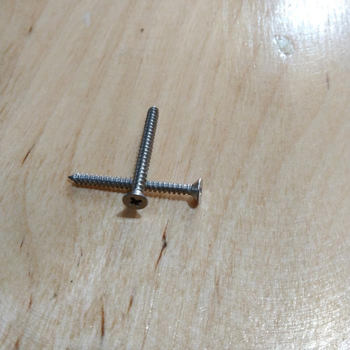 (1pcs) Stainless Steel 304 Sekrup FH Tapping Screw ST4.2x35
